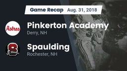 Recap: Pinkerton Academy vs. Spaulding  2018