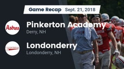 Recap: Pinkerton Academy vs. Londonderry  2018