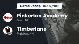 Recap: Pinkerton Academy vs. Timberlane  2018