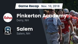 Recap: Pinkerton Academy vs. Salem  2018
