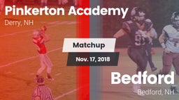 Matchup: Pinkerton Academy vs. Bedford  2018
