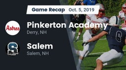 Recap: Pinkerton Academy vs. Salem  2019