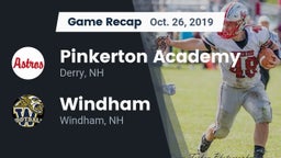 Recap: Pinkerton Academy vs. Windham  2019
