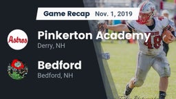 Recap: Pinkerton Academy vs. Bedford  2019