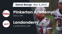 Recap: Pinkerton Academy vs. Londonderry  2019