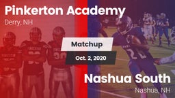 Matchup: Pinkerton Academy vs. Nashua  South 2020