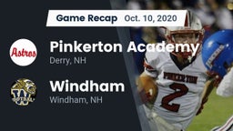 Recap: Pinkerton Academy vs. Windham  2020