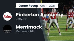 Recap: Pinkerton Academy vs. Merrimack  2021