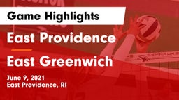 East Providence  vs East Greenwich Game Highlights - June 9, 2021