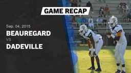 Recap: Beauregard  vs. Dadeville  2015