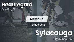 Matchup: Beauregard High vs. Sylacauga  2016
