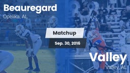 Matchup: Beauregard High vs. Valley  2016