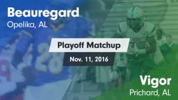 Matchup: Beauregard High vs. Vigor  2016