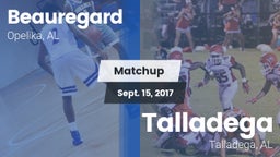 Matchup: Beauregard High vs. Talladega  2017