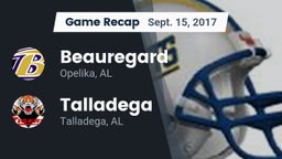 Recap: Beauregard  vs. Talladega  2017