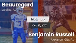 Matchup: Beauregard High vs. Benjamin Russell  2017