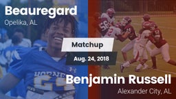 Matchup: Beauregard High vs. Benjamin Russell  2018