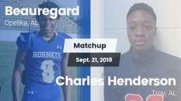 Matchup: Beauregard High vs. Charles Henderson  2018