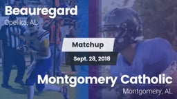 Matchup: Beauregard High vs. Montgomery Catholic  2018