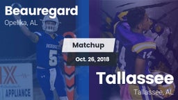 Matchup: Beauregard High vs. Tallassee  2018