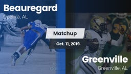 Matchup: Beauregard High vs. Greenville  2019