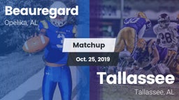 Matchup: Beauregard High vs. Tallassee  2019