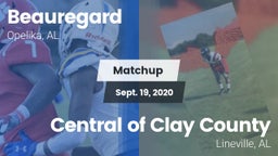 Matchup: Beauregard High vs. Central  of Clay County 2020
