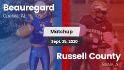 Matchup: Beauregard High vs. Russell County  2020