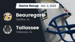 Recap: Beauregard  vs. Tallassee  2020