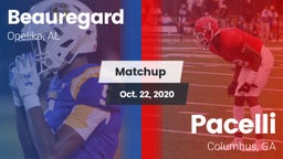 Matchup: Beauregard High vs. Pacelli  2020