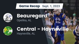 Recap: Beauregard  vs. Central  - Hayneville 2023