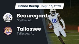 Recap: Beauregard  vs. Tallassee  2023