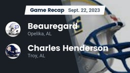 Recap: Beauregard  vs. Charles Henderson  2023