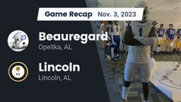 Recap: Beauregard  vs. Lincoln  2023