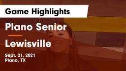 Plano Senior  vs Lewisville  Game Highlights - Sept. 21, 2021