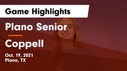 Plano Senior  vs Coppell  Game Highlights - Oct. 19, 2021