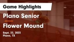 Plano Senior  vs Flower Mound  Game Highlights - Sept. 22, 2023
