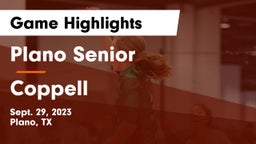 Plano Senior  vs Coppell  Game Highlights - Sept. 29, 2023