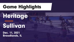 Heritage  vs Sullivan  Game Highlights - Dec. 11, 2021