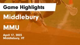 Middlebury  vs MMU Game Highlights - April 17, 2023