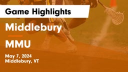 Middlebury  vs MMU Game Highlights - May 7, 2024