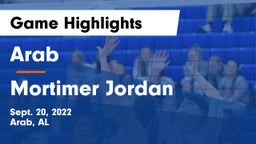 Arab  vs Mortimer Jordan  Game Highlights - Sept. 20, 2022