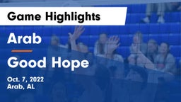 Arab  vs Good Hope  Game Highlights - Oct. 7, 2022