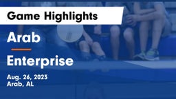 Arab  vs Enterprise  Game Highlights - Aug. 26, 2023