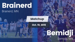 Matchup: Brainerd  vs. Bemidji  2016