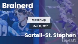 Matchup: Brainerd  vs. Sartell-St. Stephen  2017