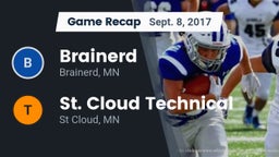 Recap: Brainerd  vs. St. Cloud Technical  2017