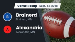 Recap: Brainerd  vs. Alexandria  2018