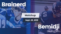 Matchup: Brainerd  vs. Bemidji  2018
