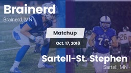 Matchup: Brainerd  vs. Sartell-St. Stephen  2018